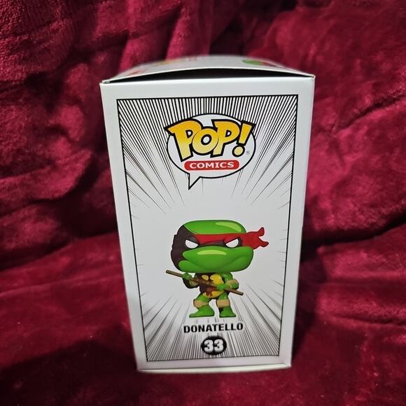 Funko POP! Comics Teenage Mutant Ninja Turtles: Donatello Previews Exclusive - Picture 3 of 9
